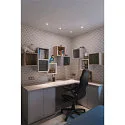 SLV Plafonnier encastré NUMINOS DL S IP20, blanche