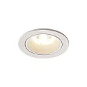 Plafonnier encastré NUMINOS DL S IP20, blanche