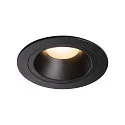Plafonnier encastré NUMINOS DL M IP20, noir 