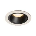 LED Ceiling recessed luminaire NUMINOS DL M, 3000K, IP20, 55°, 1500lm, UGR 21, white/black