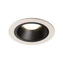 LED Ceiling recessed luminaire NUMINOS DL M, 4000K, IP20, 55°, 1600lm, UGR 21, white/black