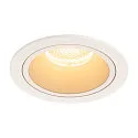 Plafonnier encastré NUMINOS DL L IP20, blanche