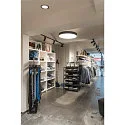 SLV Plafonnier encastré NUMINOS DL XL IP20, noir , blanche