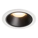 LED Ceiling recessed luminaire NUMINOS DL XL, 3000K, IP20, 20°, 3300lm, UGR 21, white/black