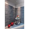 SLV Plafonnier encastré NUMINOS DL XL IP20, chrome, noir 