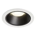 LED Ceiling recessed luminaire NUMINOS DL XL, 4000K, IP20, 20°, 3600lm, UGR 21, white/black