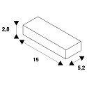 SLV Driver de LED 1,2-20W,250/350/500/700mA blanche