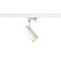 SLV LED 3-Phase luminaire NUMINOS PHASE S, 3000K, 36°, 1020lm, white/black