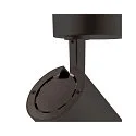 SLV LED Ceiling luminaire NUMINOS SPOT PHASE M, 2700K, 36°, 1935lm, black/black