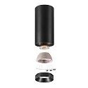 SLV Luminaire de plafond NUMINOS CL PHASE L IP20, noir
