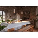 SLV Luminaire à suspension NUMINOS PD PHASE L IP20, noir, blanche
