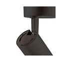 LED Ceiling luminaire NUMINOS SPOT DALI S, 2700K, 24°, 985lm, black/black