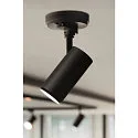 SLV Luminaire triphasé NUMINOS DALI M, noir 