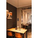 SLV Luminaire à suspension NUMINOS PD DALI M contrôlable par DALI IP20, noir