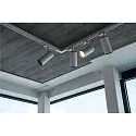 SLV Luminaire triphasé NUMINOS DALI L, noir , blanche