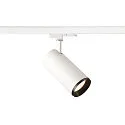 LED 3-Phase luminaire NUMINOS DALI L, 4000K, 60°, 2715lm, white/black