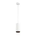Luminaire à suspension NUMINOS PD DALI L contrôlable par DALI IP20, noir, blanche