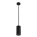 Luminaire à suspension NUMINOS PD DALI L contrôlable par DALI IP20, noir
