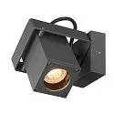 SLV Outdoor luminaire THEO BRACKET CW Wall / Ceiling luminaire, QPAR51, GU10, IP65, anthracite