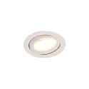 Plafonnier encastré OCULUS DL MOVE Dim-To-Warm IP20, transparent, blanche