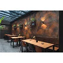 SLV Luminaire mural OCULUS UP/DOWN cylindrique IP20, noir gradable