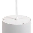 SLV Luminaire à suspension OCCULUS PD SINGLE DTW Dim-To-Warm IP20, transparent, blanche gradable