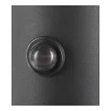 SLV LED Outdoor luminaire OVALISK WL LED Wall luminaire with sensor, CCT switch, 3000/4000K, 560/600lm, IP65, anthracite
