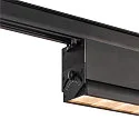 SLV Projecteur triphasé SIGHT MOVE ON-OFF pivotant, commutable, avec grille IP20, noir 