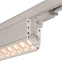 SLV Projecteur triphasé SIGHT MOVE ON-OFF pivotant, commutable, avec grille IP20, blanche 