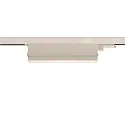 SLV Projecteur triphasé SIGHT MOVE ON-OFF pivotant, commutable, avec grille IP20, blanche 