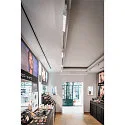 SLV Projecteur triphasé SIGHT MOVE ON-OFF pivotant, commutable, avec grille IP20, blanche 