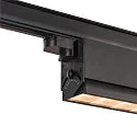 Projecteur triphasé SIGHT MOVE DALI pivotant, contrôlable par DALI, avec grille IP20, noir gradable