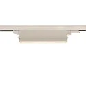 SLV Projecteur triphasé SIGHT MOVE DALI pivotant, contrôlable par DALI, avec grille IP20, blanche gradable