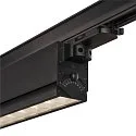 SLV Projecteur triphasé SIGHT MOVE DALI pivotant, contrôlable par DALI, avec grille IP20, noir gradable