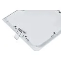 SLV Plafonnier encastré SENSER 18 DL angulaire IP20, blanche