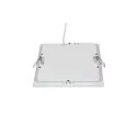 SLV Plafonnier encastré SENSER 18 DL angulaire IP20, blanche