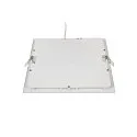 SLV Plafonnier encastré SENSER 24 DL angulaire IP20, blanche