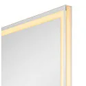 SLV Luminaire mural TRUKKO angulaire IP44, laiteux