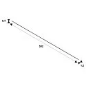SLV LED Strip GRAZIA IP FLEXSTRIP, 48W, 24V, 700lm/m, IP54, 2700K