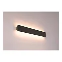 SLV Luminaire mural DIRETO 60 WL IP20, noir 