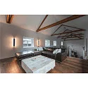 SLV Luminaire mural DIRETO 60 WL IP20, noir 