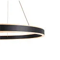 SLV LED Pendant luminaire ONE 60 PD PHASE UP/DOWN, CCT switch, 2700/3000K, 410/415lm, black