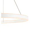 SLV LED Pendant luminaire ONE 80 PD DALI UP/DOWN, CCT switch, 3000/4000K, 615/635lm, white