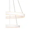 SLV LED Pendant luminaire ONE DOUBLE PD PHASE UP/DOWN, CCT switch, 2700/3000K, 615/635lm, white