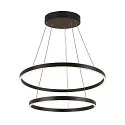 Luminaire à suspension ONE DOUBLE PD DALI UP/DOWN CCT Switch, noir 