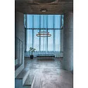 Luminaire à suspension ONE DOUBLE PD DALI UP/DOWN CCT Switch, noir 