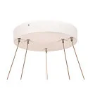 SLV Luminaire à suspension ONE DOUBLE PD DALI UP/DOWN CCT Switch, blanche