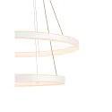 SLV Luminaire à suspension ONE DOUBLE PD DALI UP/DOWN CCT Switch, blanche