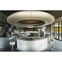SLV Luminaire à suspension ONE DOUBLE PD DALI UP/DOWN CCT Switch, blanche