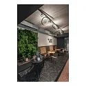 Luminaire triphasé ONE 40 TRACK DALI contrôlable par DALI, noir gradable